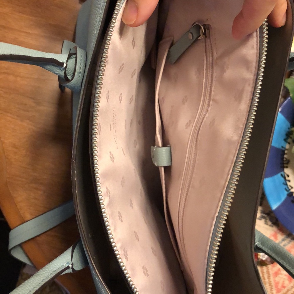 Kate Spade blue/grey Satchel